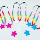 Children's Fidget Necklace ~ Rainbow