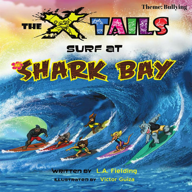 Children's Book: The X-tails Surf at Shark Bay