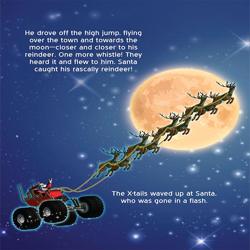 Children's Book: The X-tails in a Merry Monster Trucking Christmas