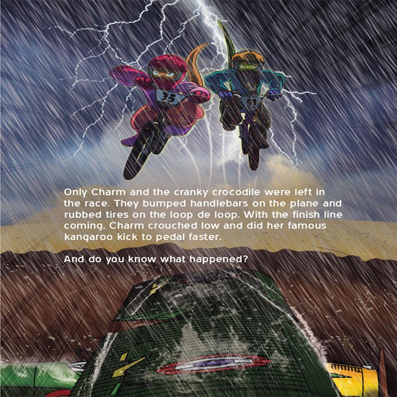 Children's Book: The X-tails BMX at Thunder Track