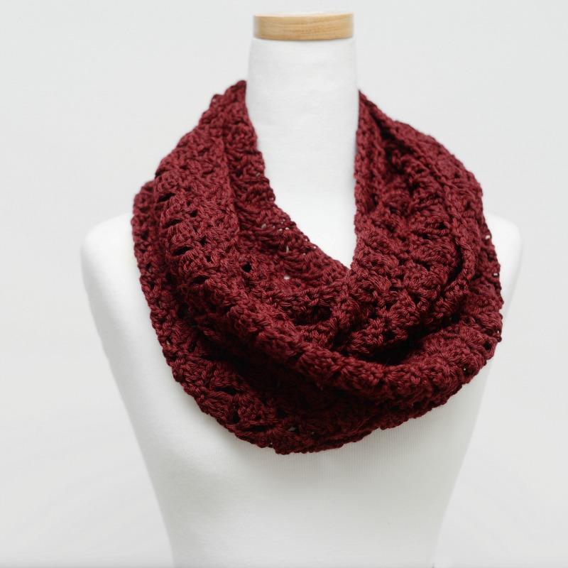 LUXE Fan Infinity Scarf - 100% Merino