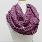 LUXE Basketweave Cowl - Wool + Acrylic Blend