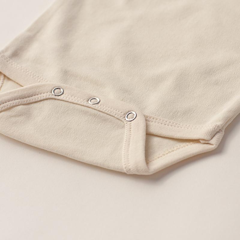 Short Sleeve Onesie with Tree Appliqué