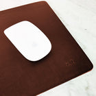 Leather Mouse pad - large size / Elegant Personalized Mouse pad, Custom Leather Mouse pad, Gift, Handmade Leather Mousepad