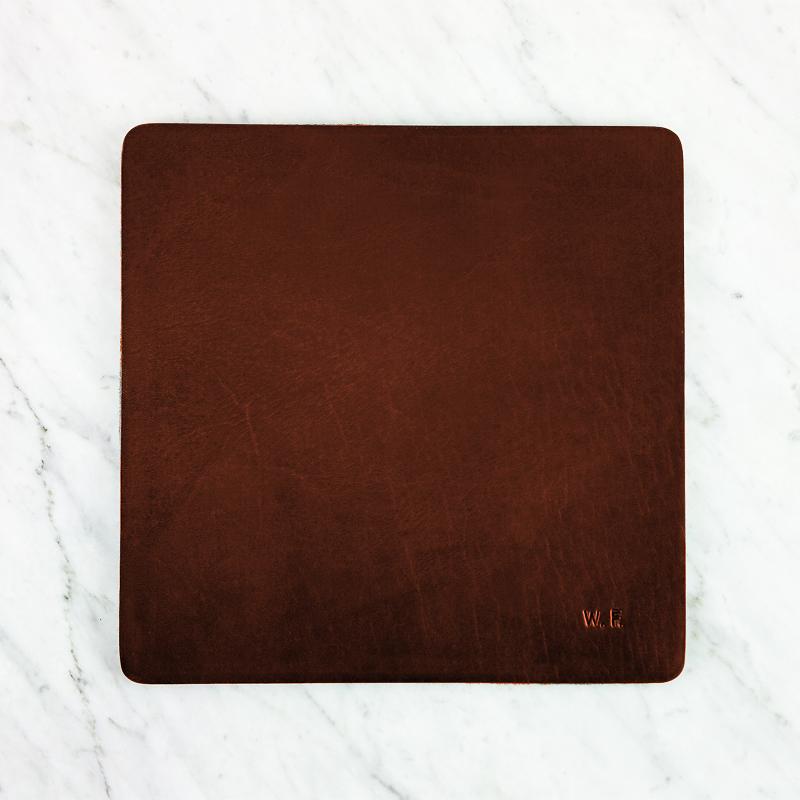 Leather Mouse pad - large size / Elegant Personalized Mouse pad, Custom Leather Mouse pad, Gift, Handmade Leather Mousepad