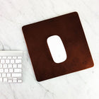 Leather Mouse pad - large size / Elegant Personalized Mouse pad, Custom Leather Mouse pad, Gift, Handmade Leather Mousepad
