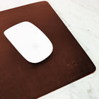 Leather Mouse pad - medium size/ Elegant Personalized Mouse pad, Custom Leather Mouse pad, Gift, Handmade Leather Mousepad