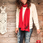 Swallow Bird Bamboo Scarf