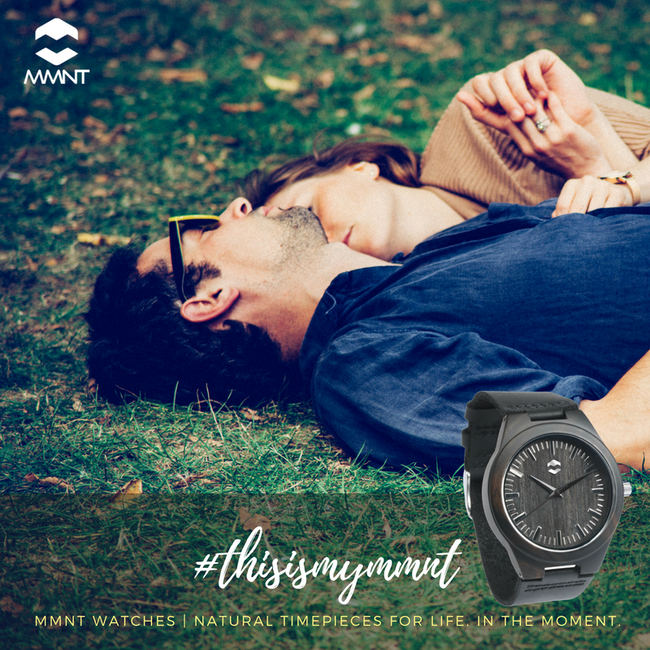 QUANTUM MMNT // Dark Wooden Watch