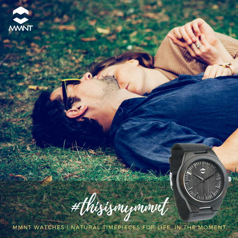 QUANTUM MMNT // Dark Wooden Watch
