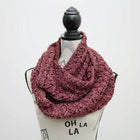 LUXE Fan Infinity Scarf - Merino + Alpaca Blend