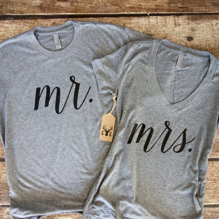 Mr. & Mrs. Matching T's