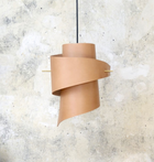 Single Bulb Hanging Felt Carson Lamp