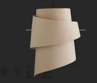 Single Bulb Hanging Felt Carson Lamp