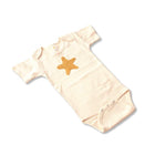 Short Sleeve Onesie with Starfish Appliqué